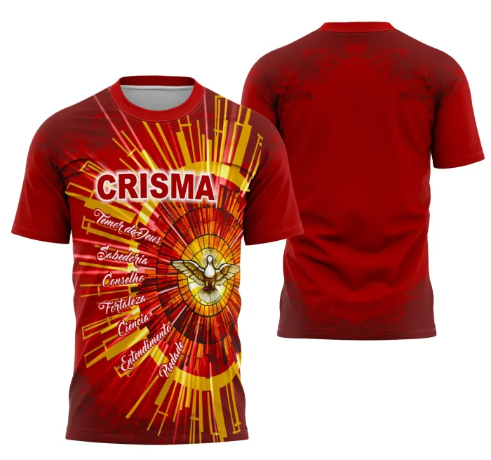 Arte Temática Crisma 2026 Camiseta Personalizável