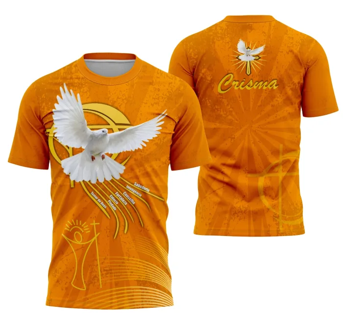 Arte Camiseta Temática Crisma Design Exclusivo