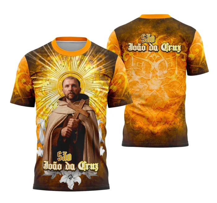 Camisa São João da Cruz Católica Religião