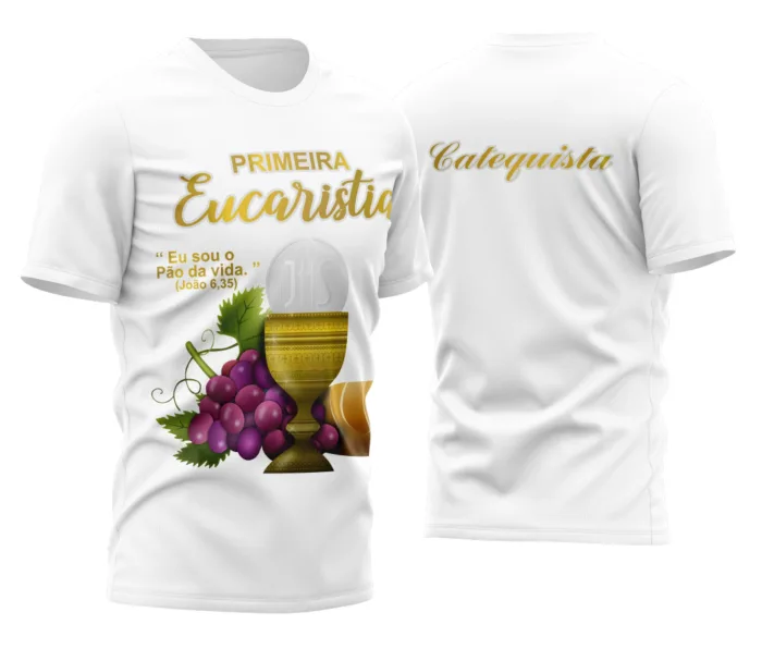 Arte Para Camisa Religiosa Eucaristia Inspiradora Com Design Exclusivo