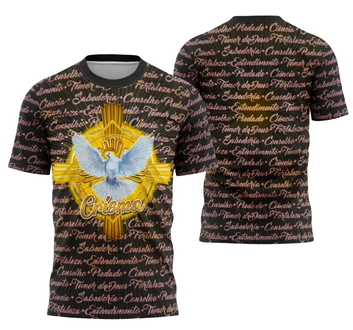 Arte Camisa Personalizada Crisma 2026 Exclusiva Única